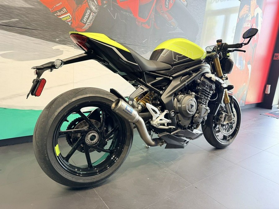 2026 Triumph Speed Triple 1200 RX Triumph Performance Yellow