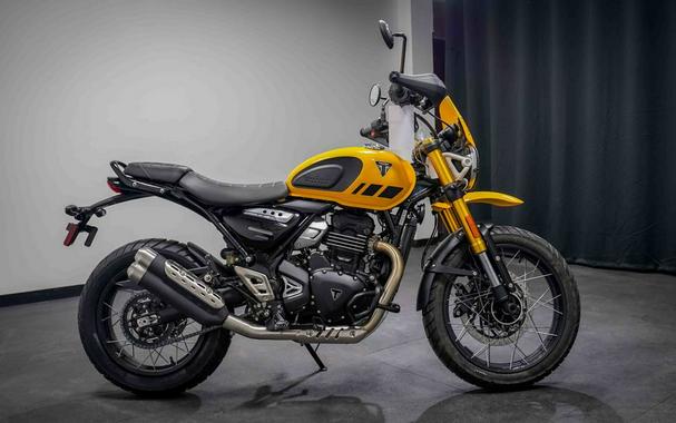 2026 Triumph Scrambler 400 XC Racing Yellow