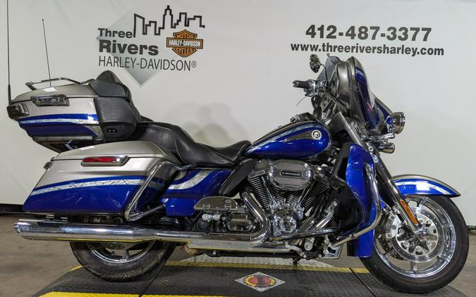 2016 Harley-Davidson CVO Limited Palladium Silver/Phantom Blue