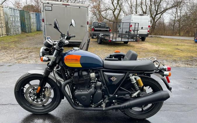 2024 Royal Enfield INT650 BARCELONA BLUE