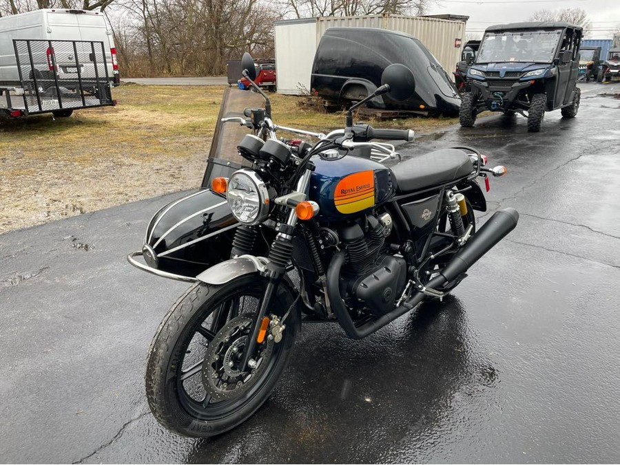 2024 Royal Enfield INT650 BARCELONA BLUE