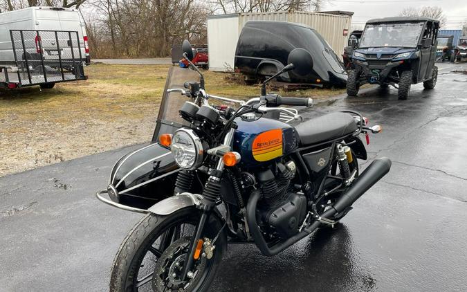 2024 Royal Enfield INT650 BARCELONA BLUE