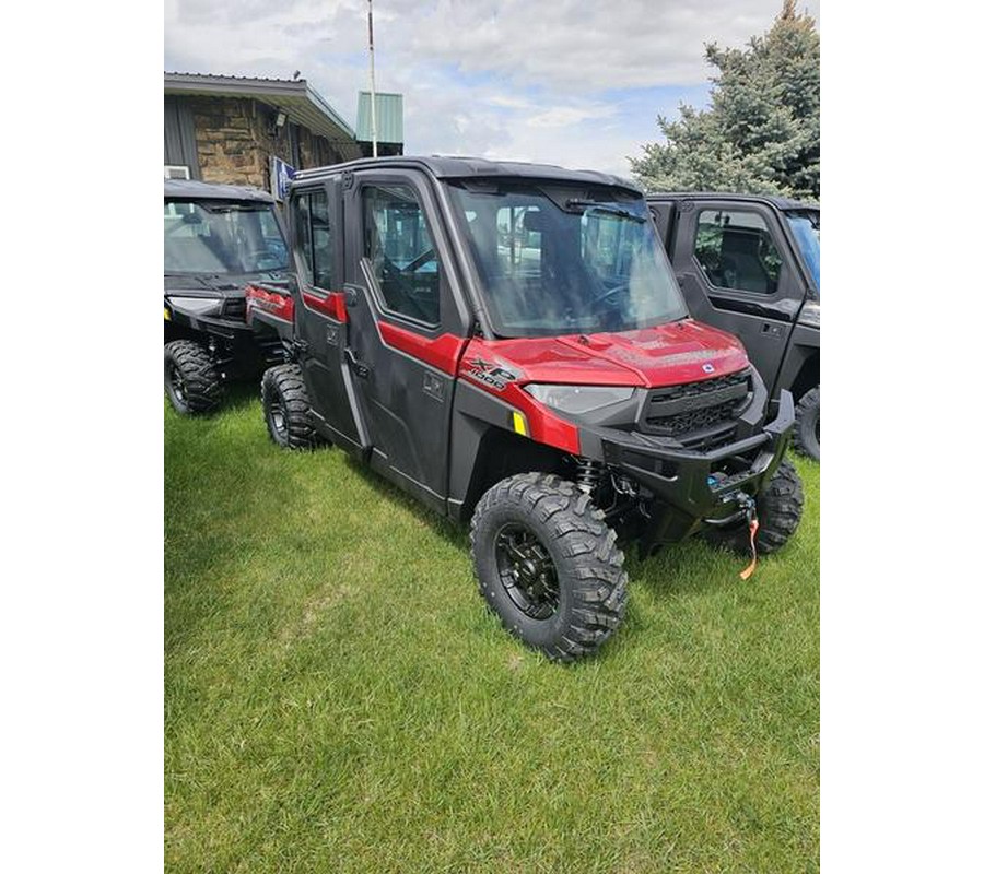 2025 Polaris® RANGER CREW XP 1000 NS ED PREM - SUNSET RED Premium