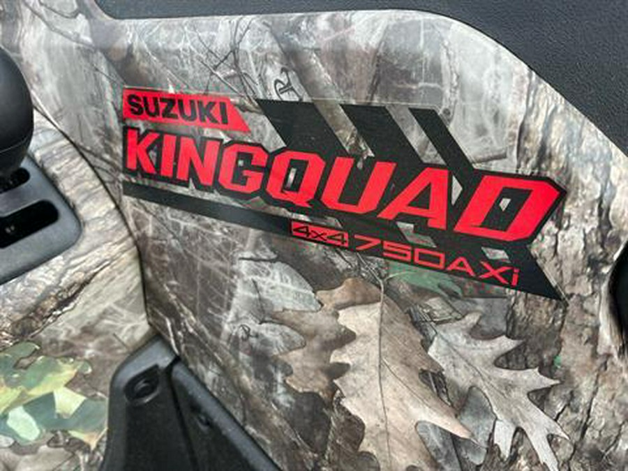 2025 Suzuki KingQuad 750AXi Power Steering SE Camo