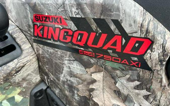 2025 Suzuki KingQuad 750AXi Power Steering SE Camo