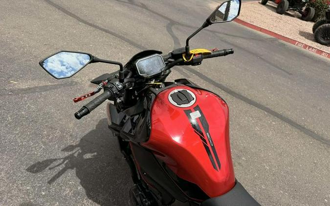 2024 Kawasaki Z900 ABS Candy Persimmon Red/Ebony