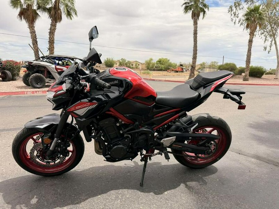 2024 Kawasaki Z900 ABS Candy Persimmon Red/Ebony