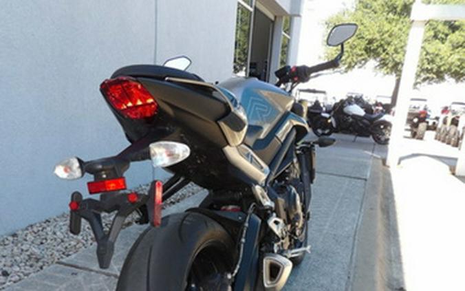 2024 Triumph Street Triple 765 R Silver Ice