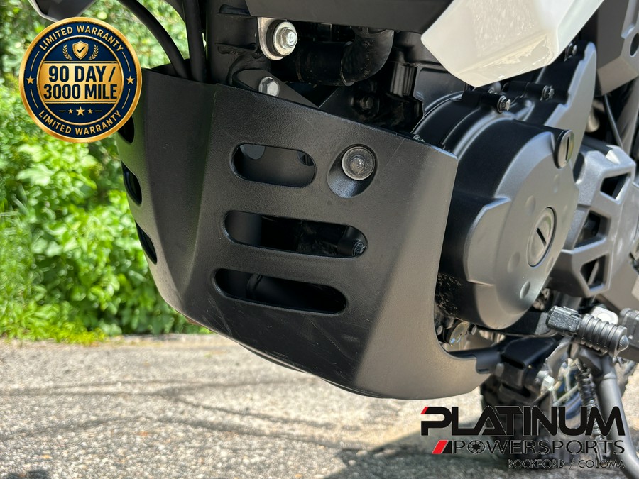 2025 Kawasaki KLR 650 Pearl Crystal White/Metallic Carbon Gray - UA36531