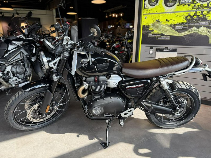 New 2025 Triumph Scrambler 1200 X