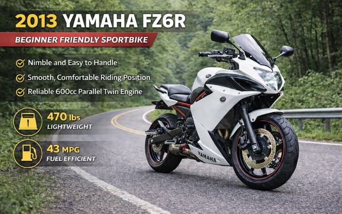 2013 YAMAHA FZ6R - F011668