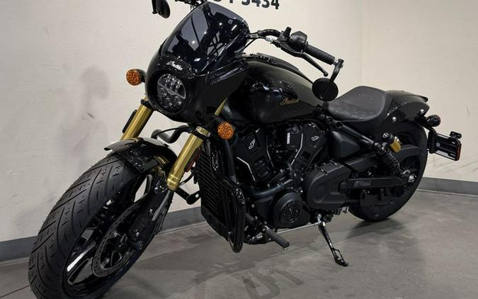 2026 Indian 101 Scout Black Crystal With Super Graphite