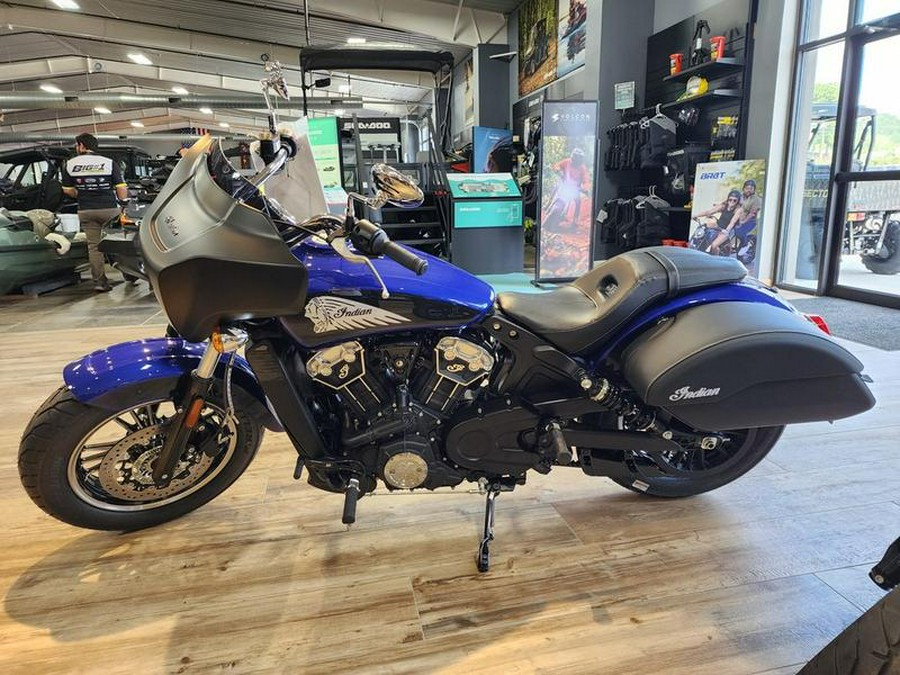 2023 Indian Motorcycle® Scout® ABS Spirit Blue Metallic/Black Metallic