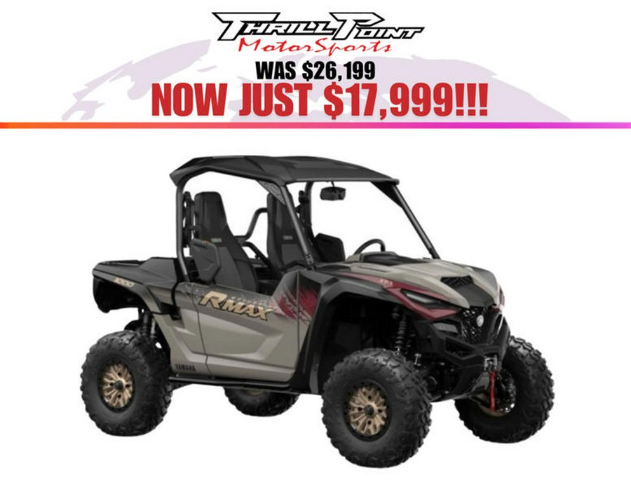 2024 Yamaha Wolverine RMAX2 1000 XT-R