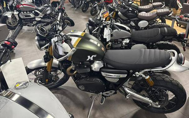 2026 Triumph Scrambler 1200 XE Sapphire black