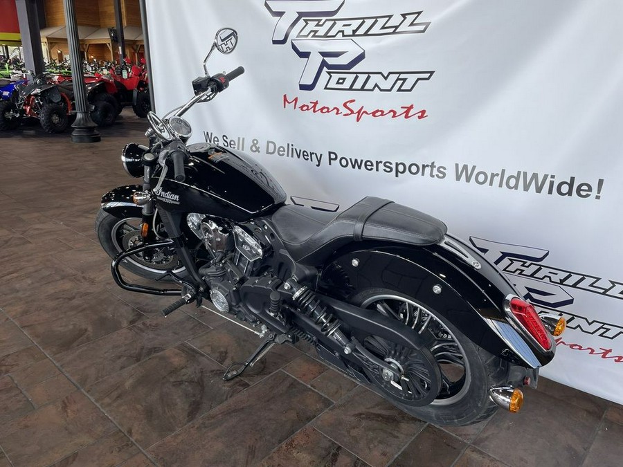 2021 Indian Motorcycle® Scout® ABS Thunder Black