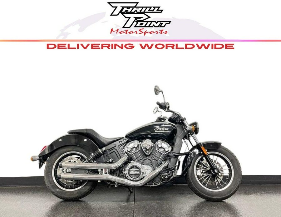 2021 Indian Motorcycle® Scout® ABS Thunder Black