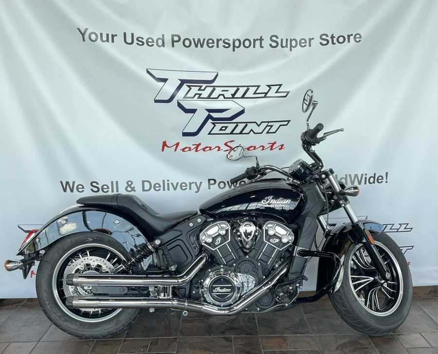 2021 Indian Motorcycle® Scout® ABS Thunder Black