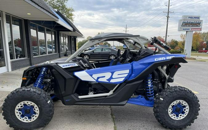 2022 Can-Am® Maverick X3 X rs Turbo RR With Smart-Shox Intense Blue / Carbon Black / Cha