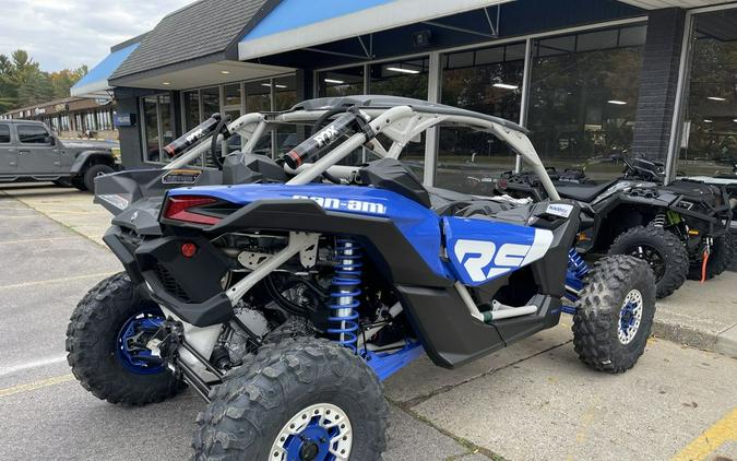 2022 Can-Am® Maverick X3 X rs Turbo RR With Smart-Shox Intense Blue / Carbon Black / Cha