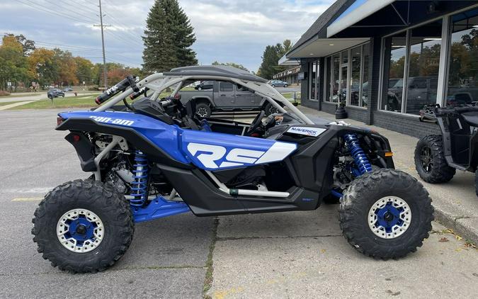 2022 Can-Am® Maverick X3 X rs Turbo RR With Smart-Shox Intense Blue / Carbon Black / Cha