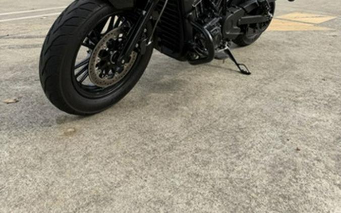 2023 Indian Scout Sixty Black Metallic