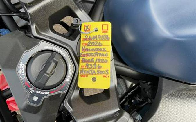 2026 Kawasaki Ninja 500 SE ABS