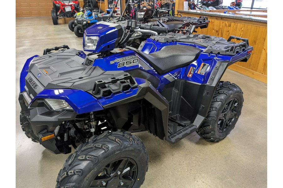 2024 Polaris Industries Sportsman® 850 Premium- Spirit Blue