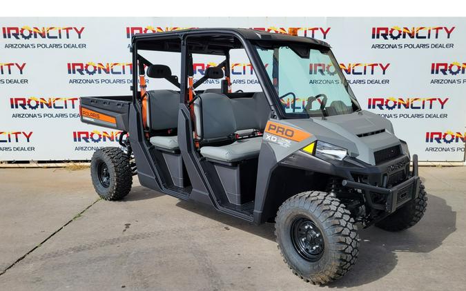 2024 Polaris Industries Pro XD Full-Size Diesel Crew EPS/ Includes Roof, Glass Windshield, and Beacon