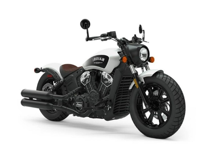 2019 Indian Motorcycle® Scout® Bobber ABS White Smoke