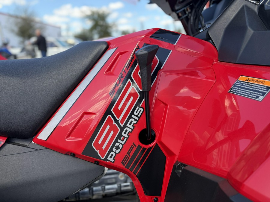 2026 Polaris SPORTSMAN 850 MUD EDITION FURY RED Mud Edition