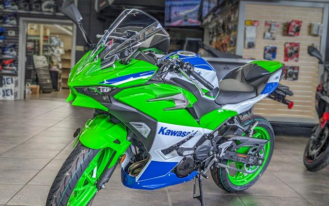 2024 Kawasaki Ninja 500 SE 40th Anniversary Edition ABS