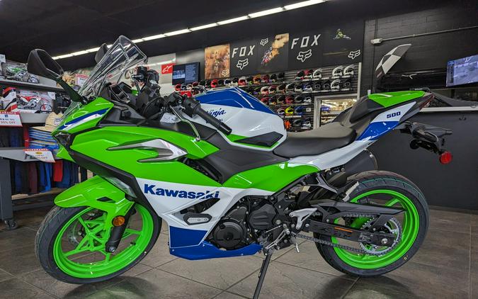 2024 Kawasaki Ninja 500 SE 40th Anniversary Edition ABS