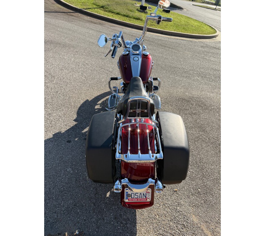2012 Harley-Davidson® CVO™ Softail® Conv Crimson Red Sunglo