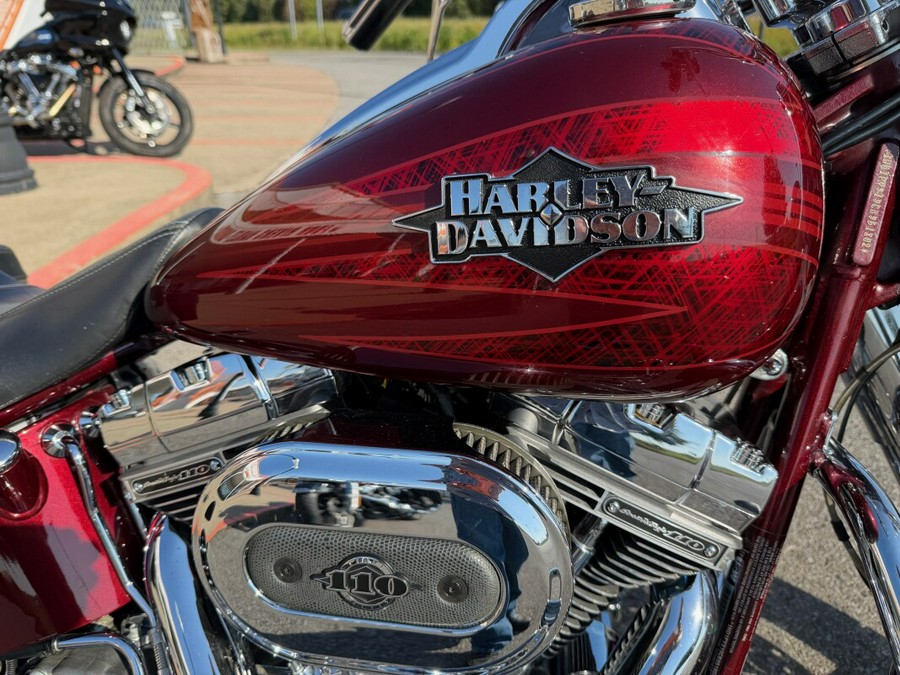 2012 Harley-Davidson® CVO™ Softail® Conv Crimson Red Sunglo