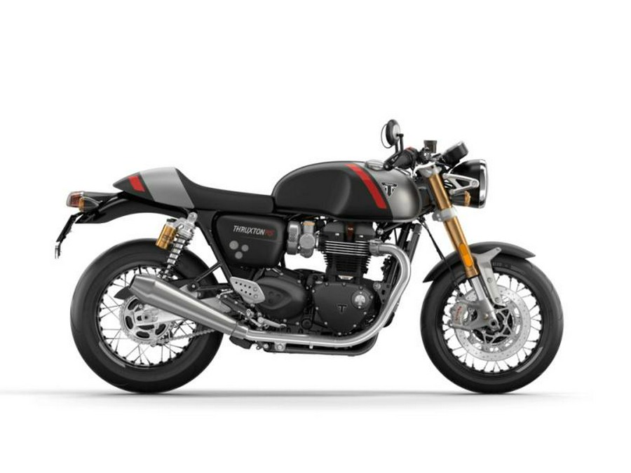 2021 Triumph Thruxton RS Matte Storm Grey/Matte Silver Ice