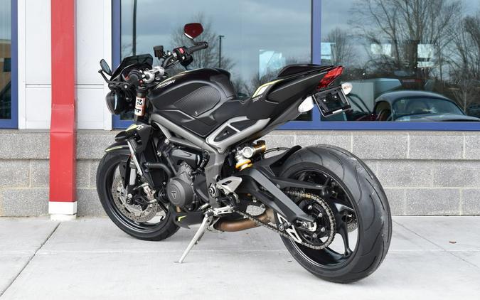 2022 Triumph Street Triple RS Matte Jet Black