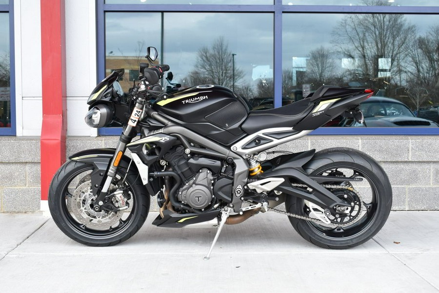 2022 Triumph Street Triple RS Matte Jet Black