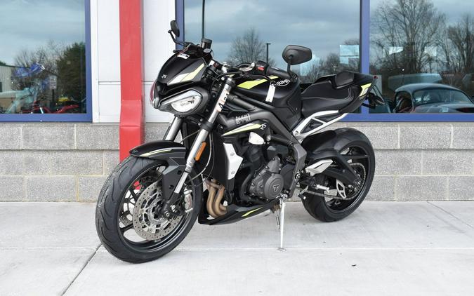 2022 Triumph Street Triple RS Matte Jet Black