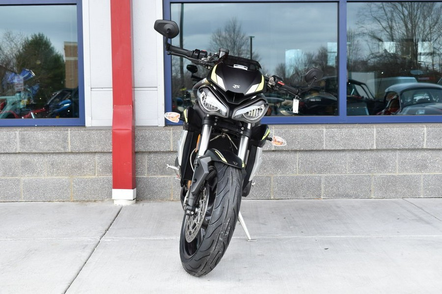 2022 Triumph Street Triple RS Matte Jet Black