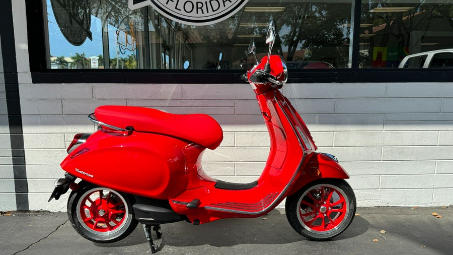 2023 Vespa Elettrica Red 70 KM/H