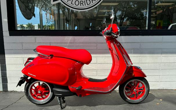 2023 Vespa Elettrica Red 70 KM/H