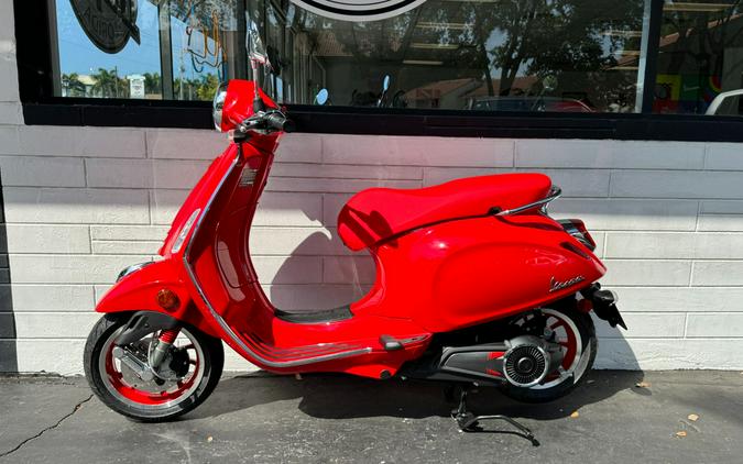 2023 Vespa Elettrica Red 70 KM/H