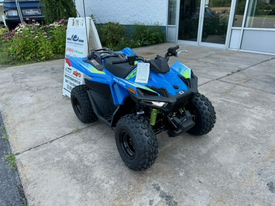 2024 Polaris Industries Outlaw 70 EFI Velocity Blue/Lifted Lime