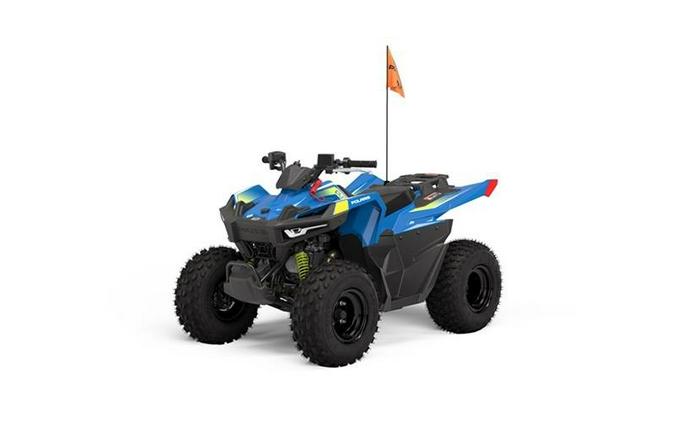 2024 Polaris Industries Outlaw 70 EFI Velocity Blue/Lifted Lime