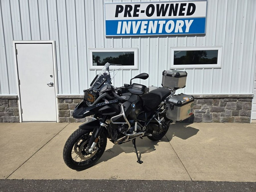 2017 BMW R 1200 GS Adventure Premium Black Storm Met/Dark Slate Met/Agate Grey