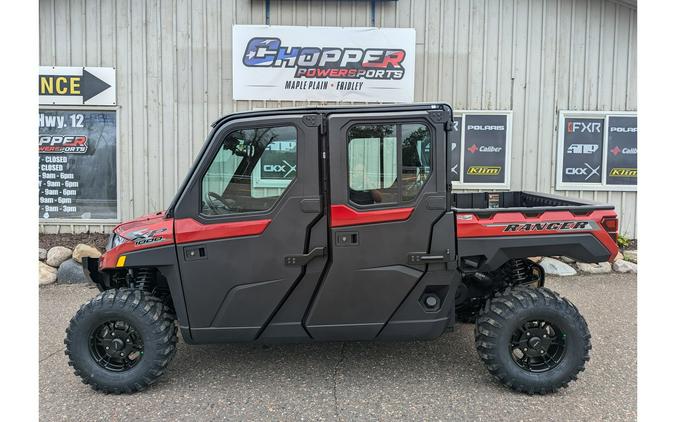 2025 Polaris Industries RANGER CREW XP 1000 NS ED PREM - SUNSET RED Premium