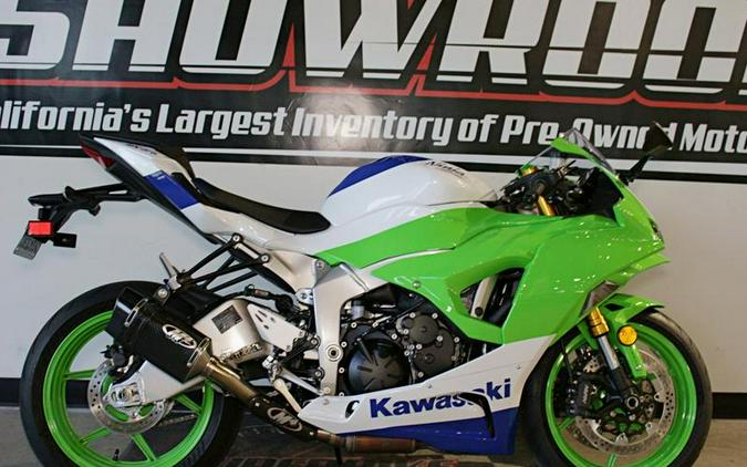 2024 Kawasaki Ninja® ZX™-6R 40th Anniversary Edition ABS