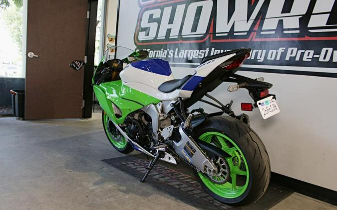 2024 Kawasaki Ninja® ZX™-6R 40th Anniversary Edition ABS