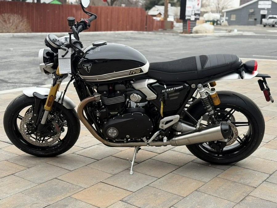 2025 Triumph Speed Twin 1200 RS Sapphire Black